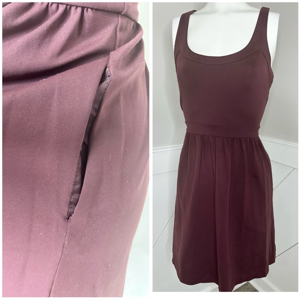 CYNTHIS ROWLEY PLUM DRESS/ PRELOVED/ MEDIUM - Picture 5 of 7